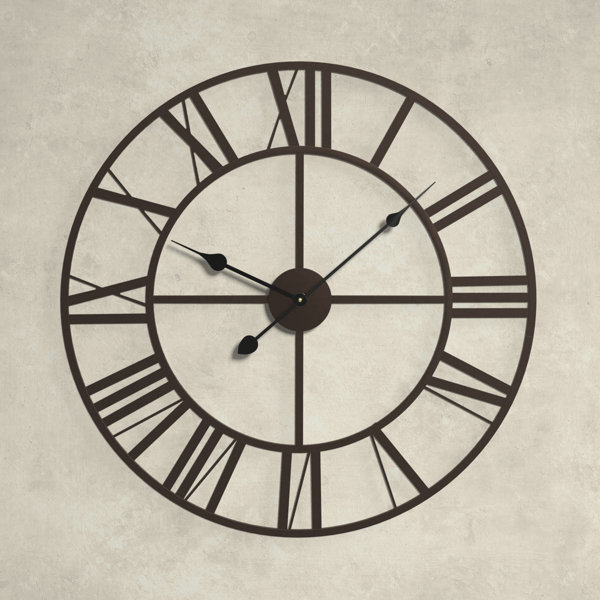 Birch Lane™ Metal Wall Clock & Reviews Wayfair